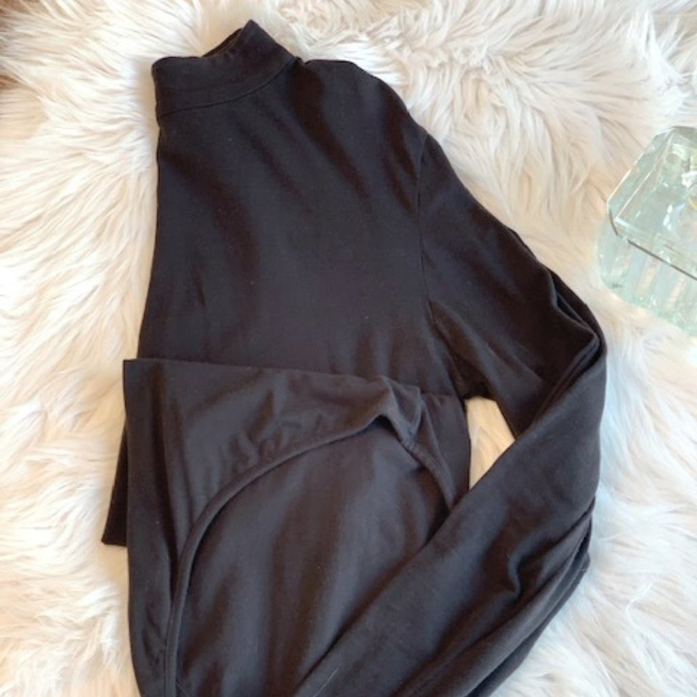 Mock neck Body Suit
